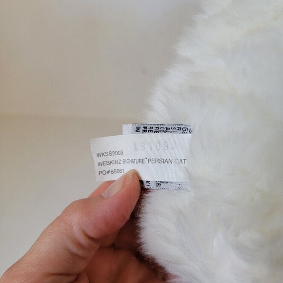 Webkinz Signature White Persian Cat - Picture 4 of 4